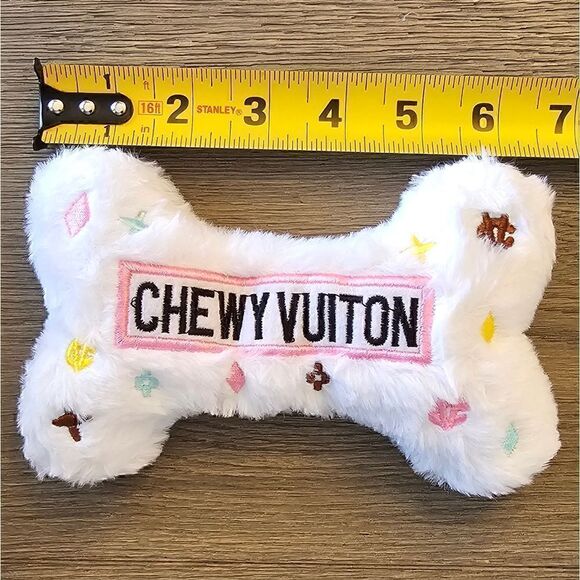 Bone Dog Toy Brand New Plush with Squeaker Perfect for smaller dogs NWT - Picture 4 of 4